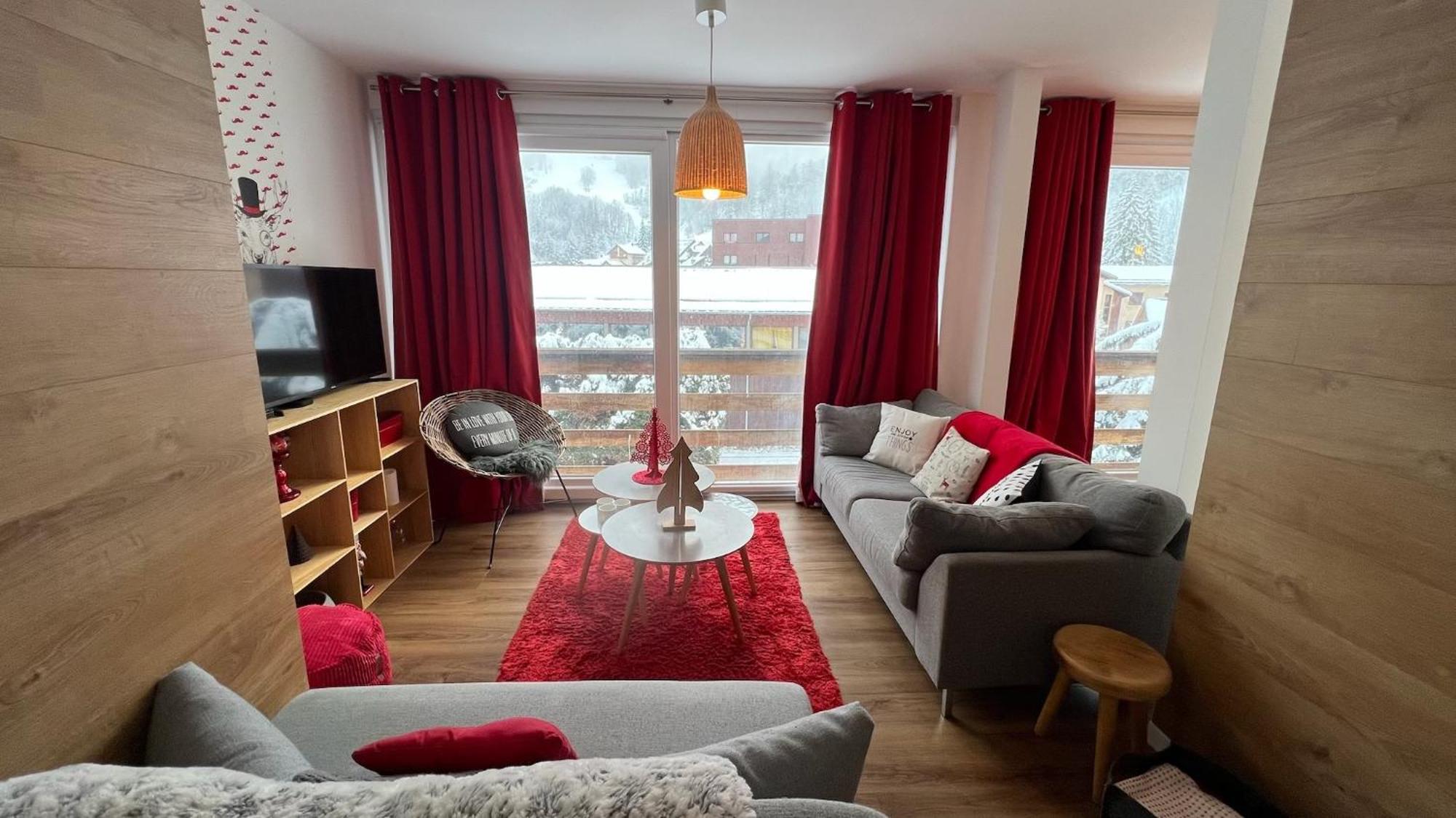 Rouge Canneberge -8 Personnes- 84M2 Vue Degagee Setaz Valloire Exterior photo